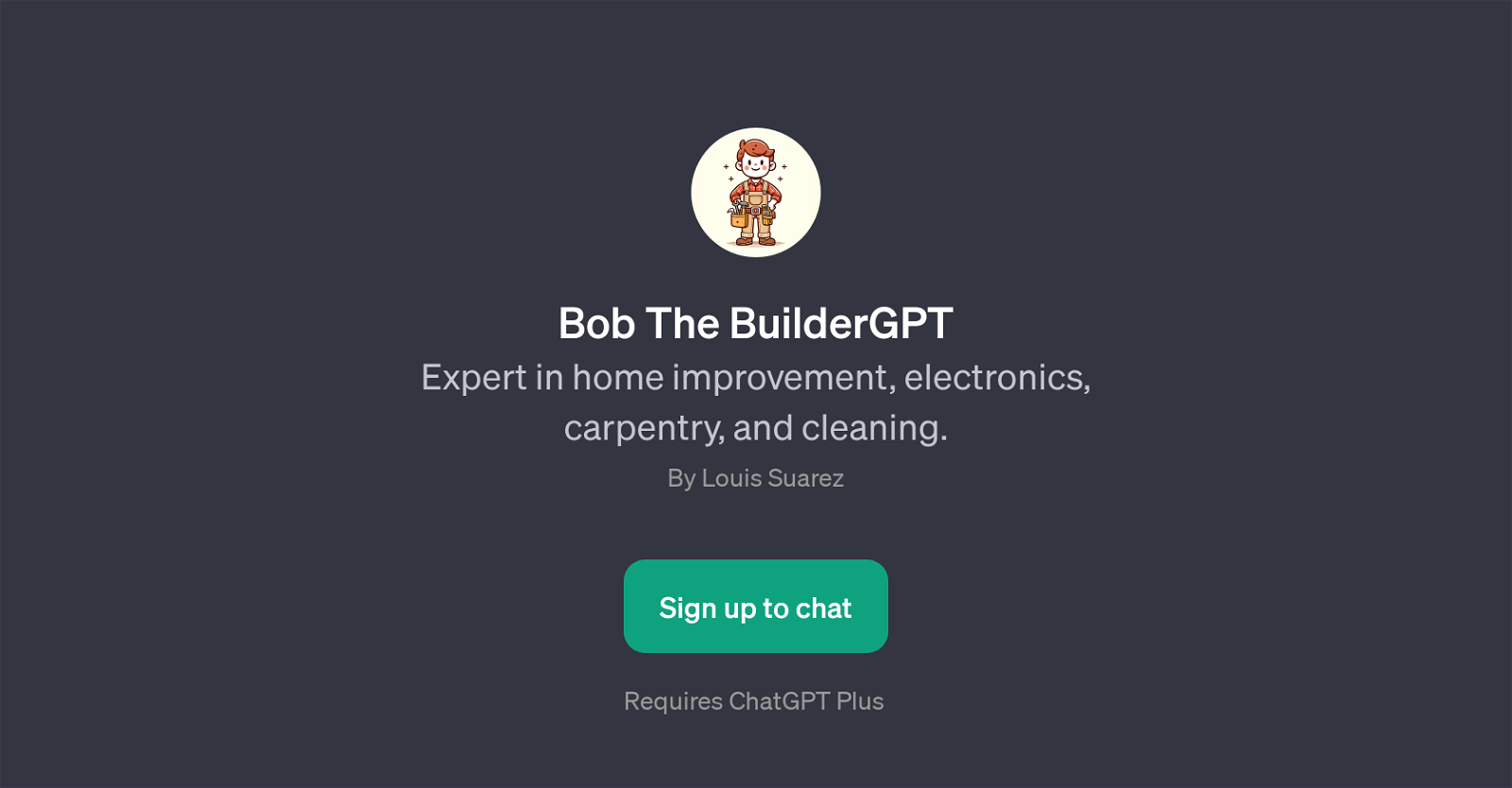 Bob The BuilderGPT website