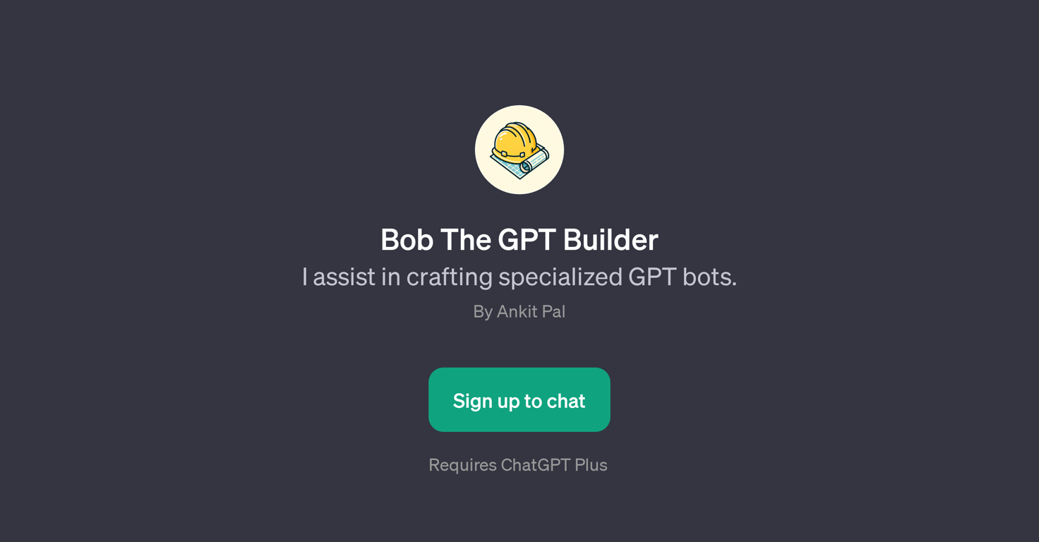 Bob The GPT Builder website