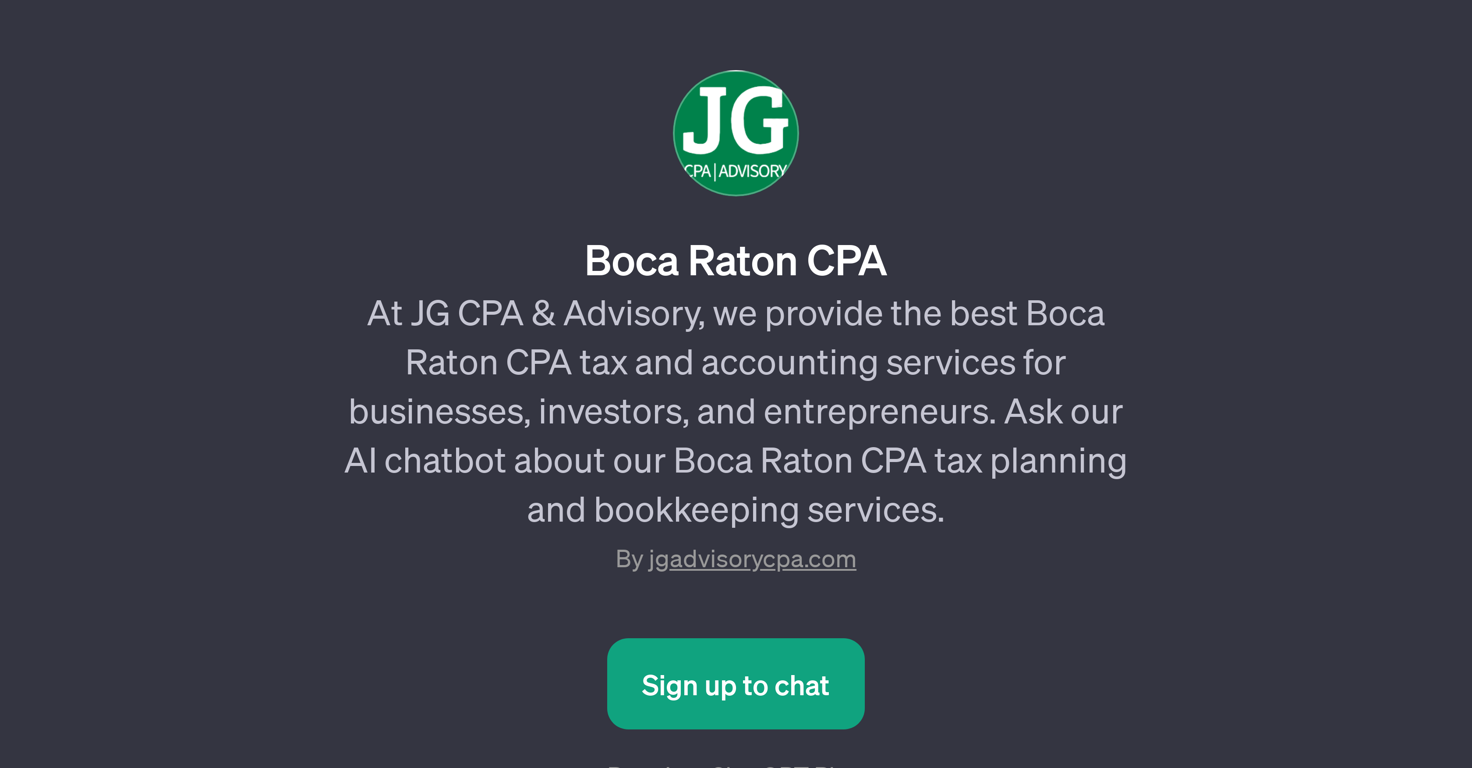 Boca Raton CPA website