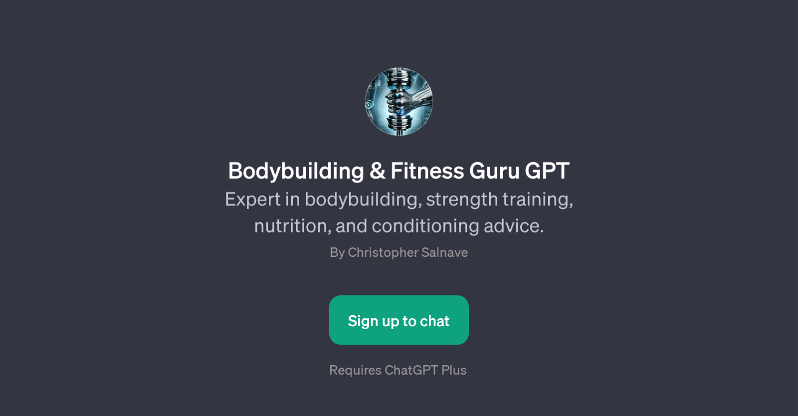 Bodybuilding & Fitness Guru GPT website