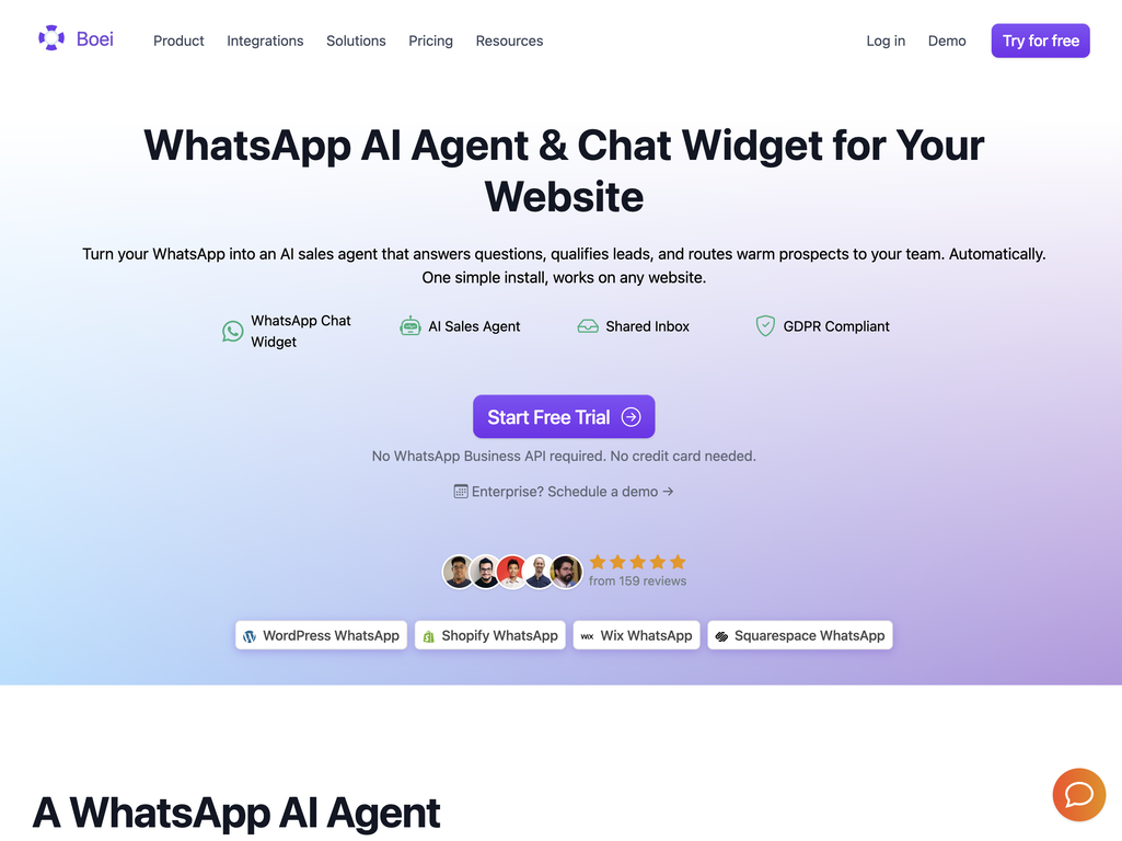 Boei website