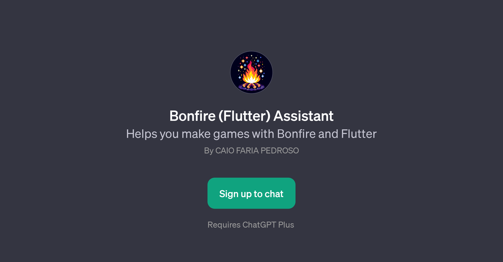 Bonfire (Flutter) Assistant website