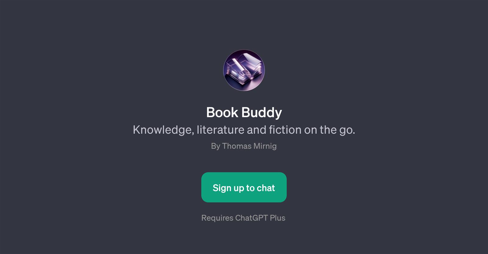 Book Buddy website