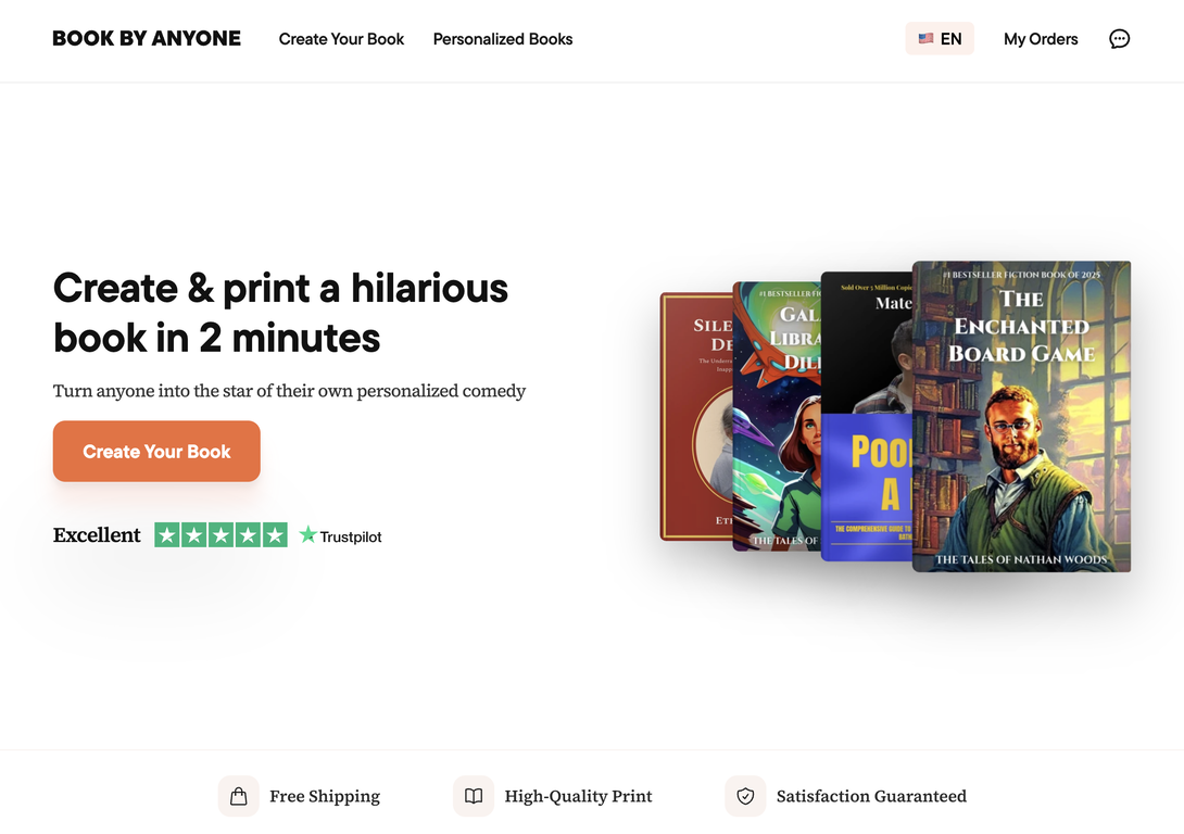 Book by Anyone website