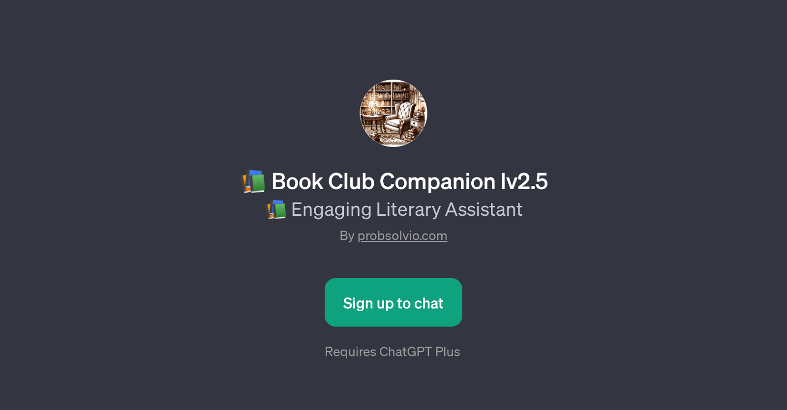 Book Club Companion lv2.5 website