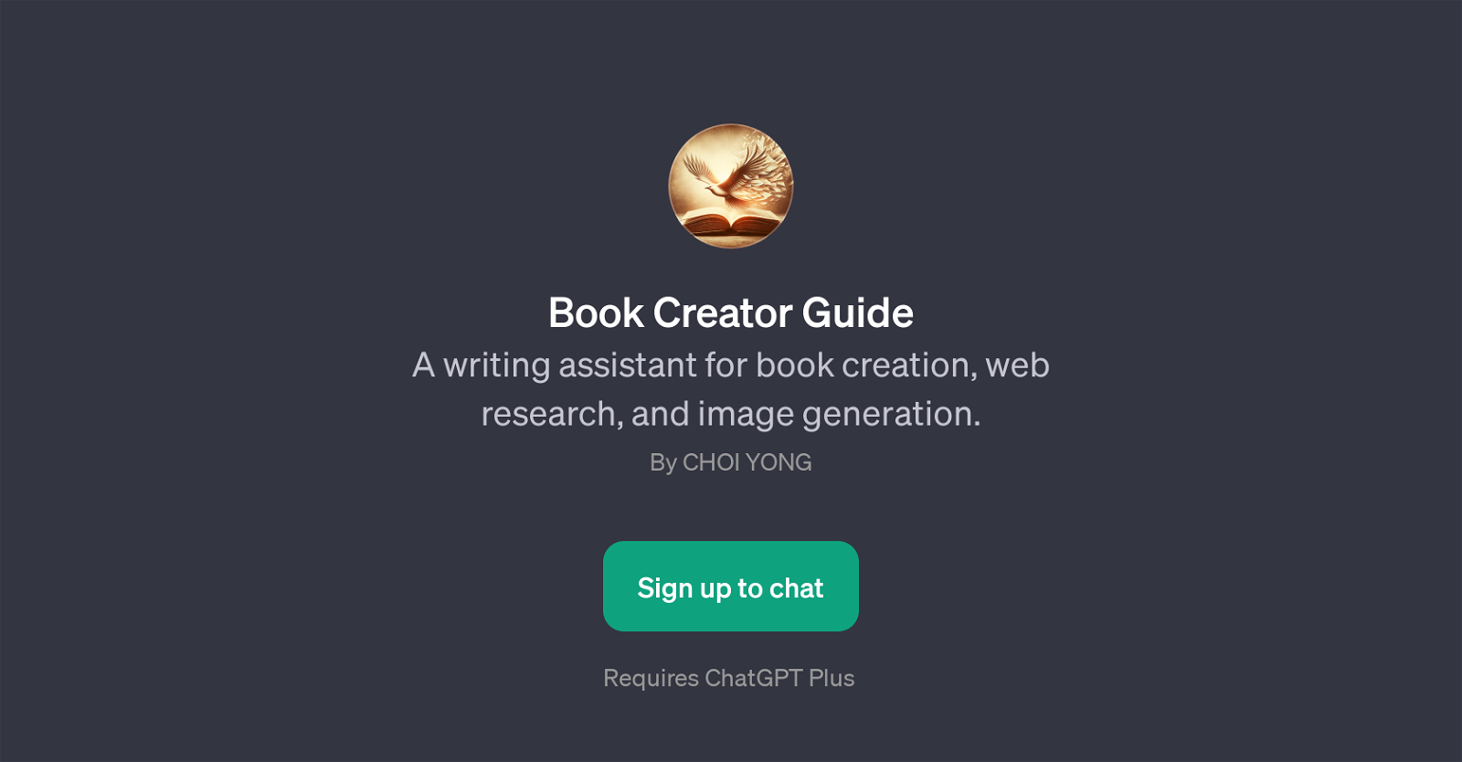 Book Creator Guide website