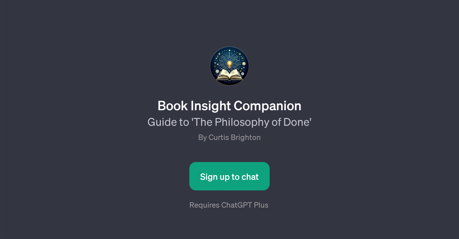 Book Insight Companion website