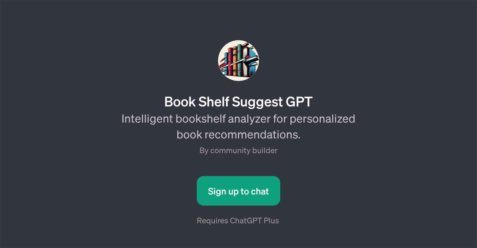 Book Shelf Suggest GPT website