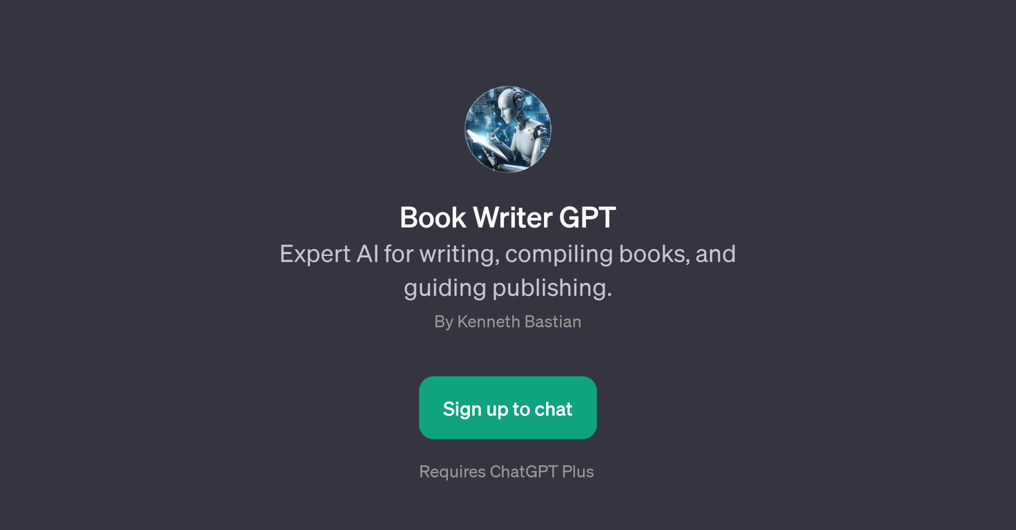 Book Writer GPT website