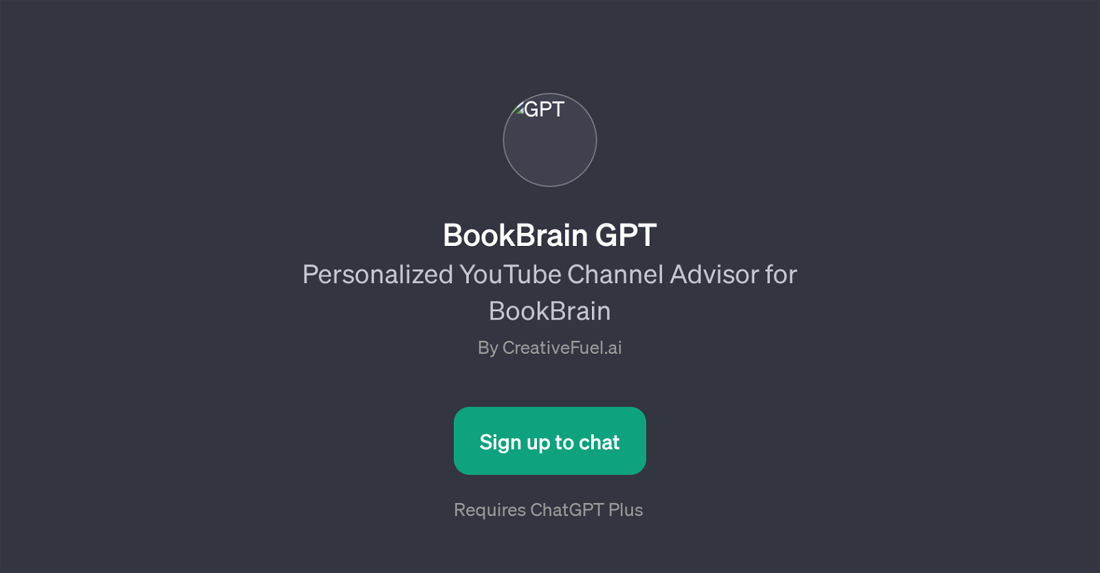 BookBrain GPT website