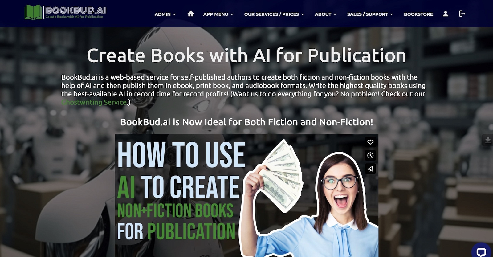 Bookbud website