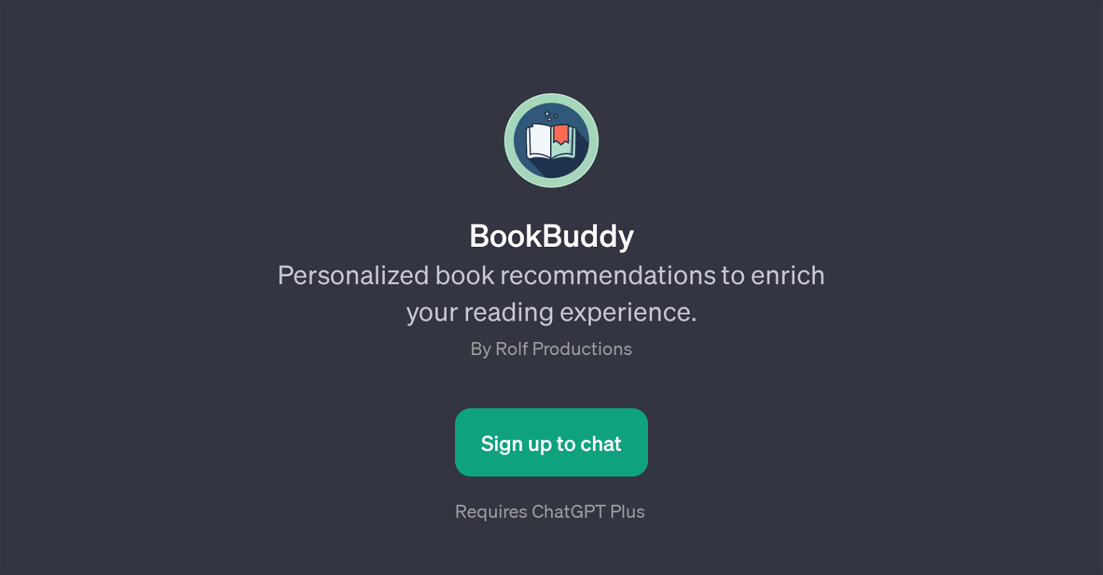 BookBuddy website