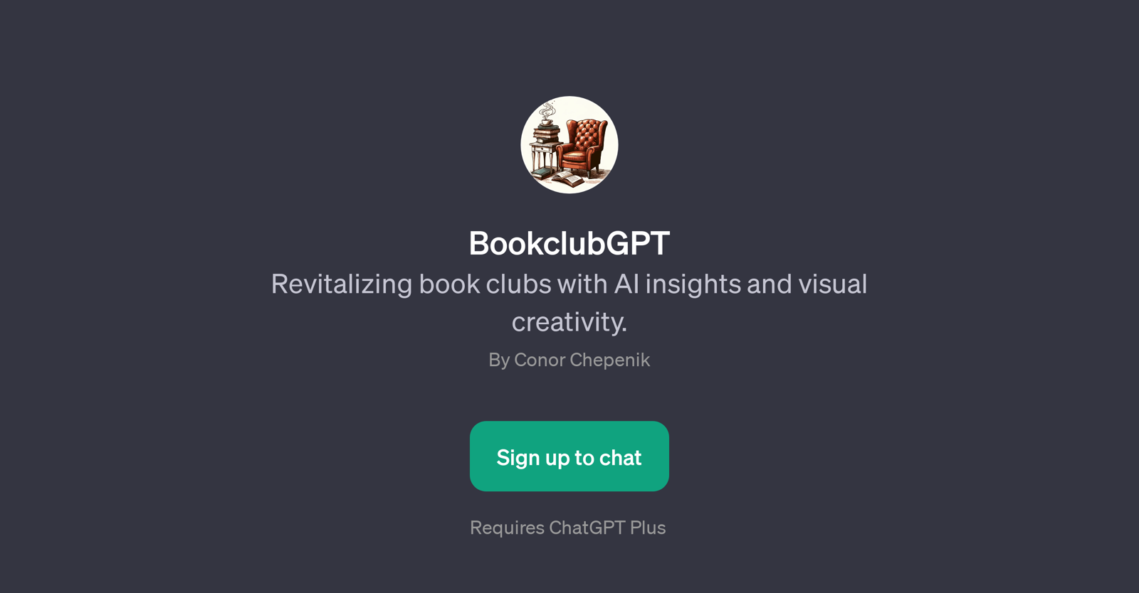 BookclubGPT website