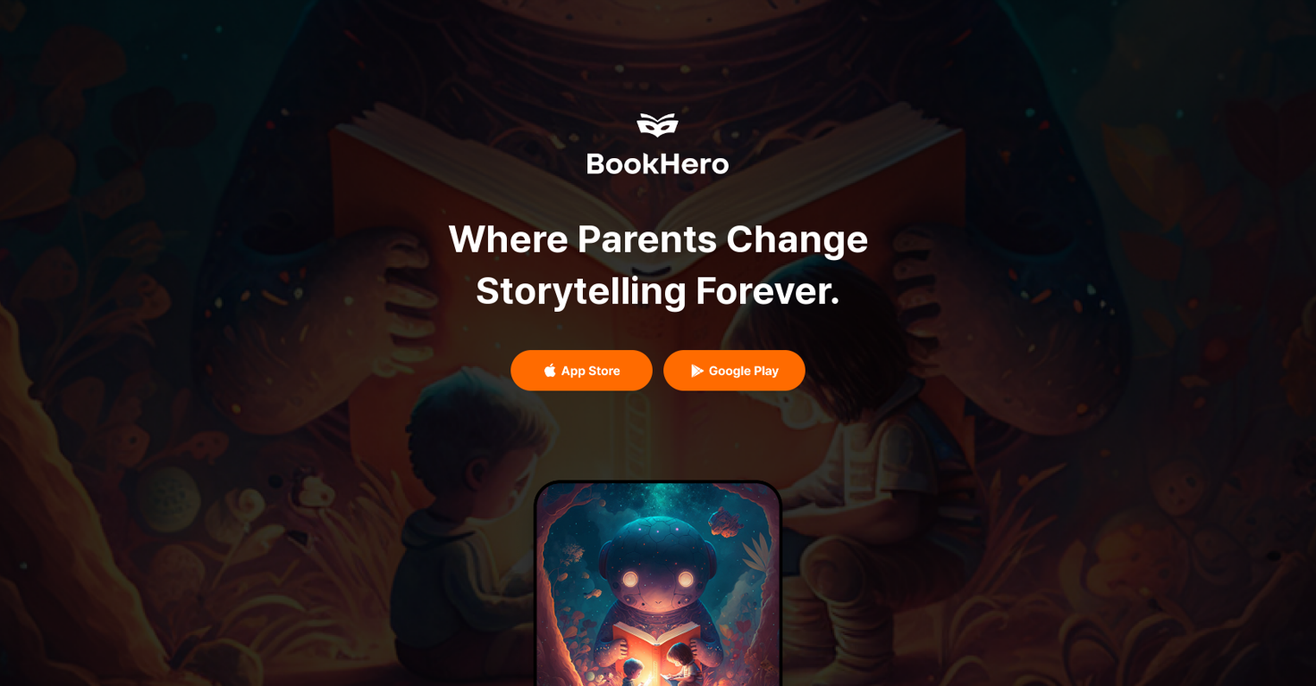 BookHero website