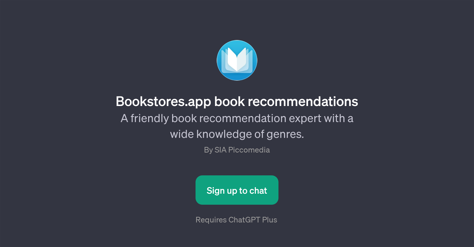 Bookstores.app Book Recommendations website