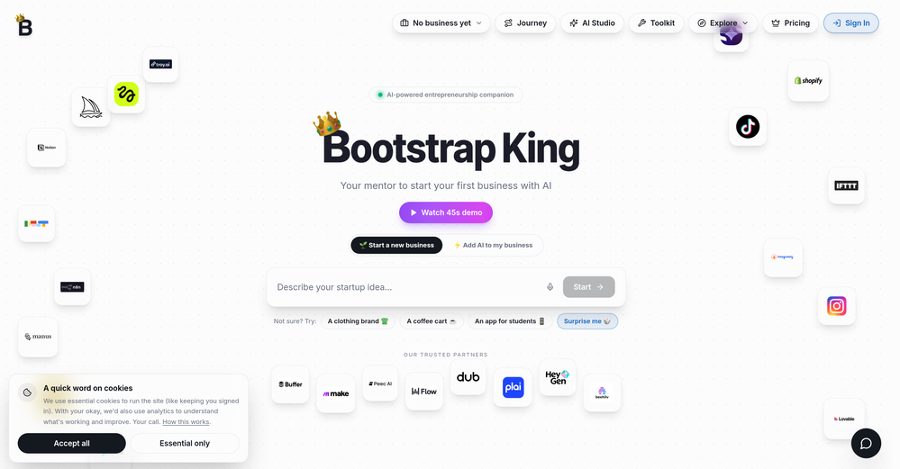 Bootstrap King website