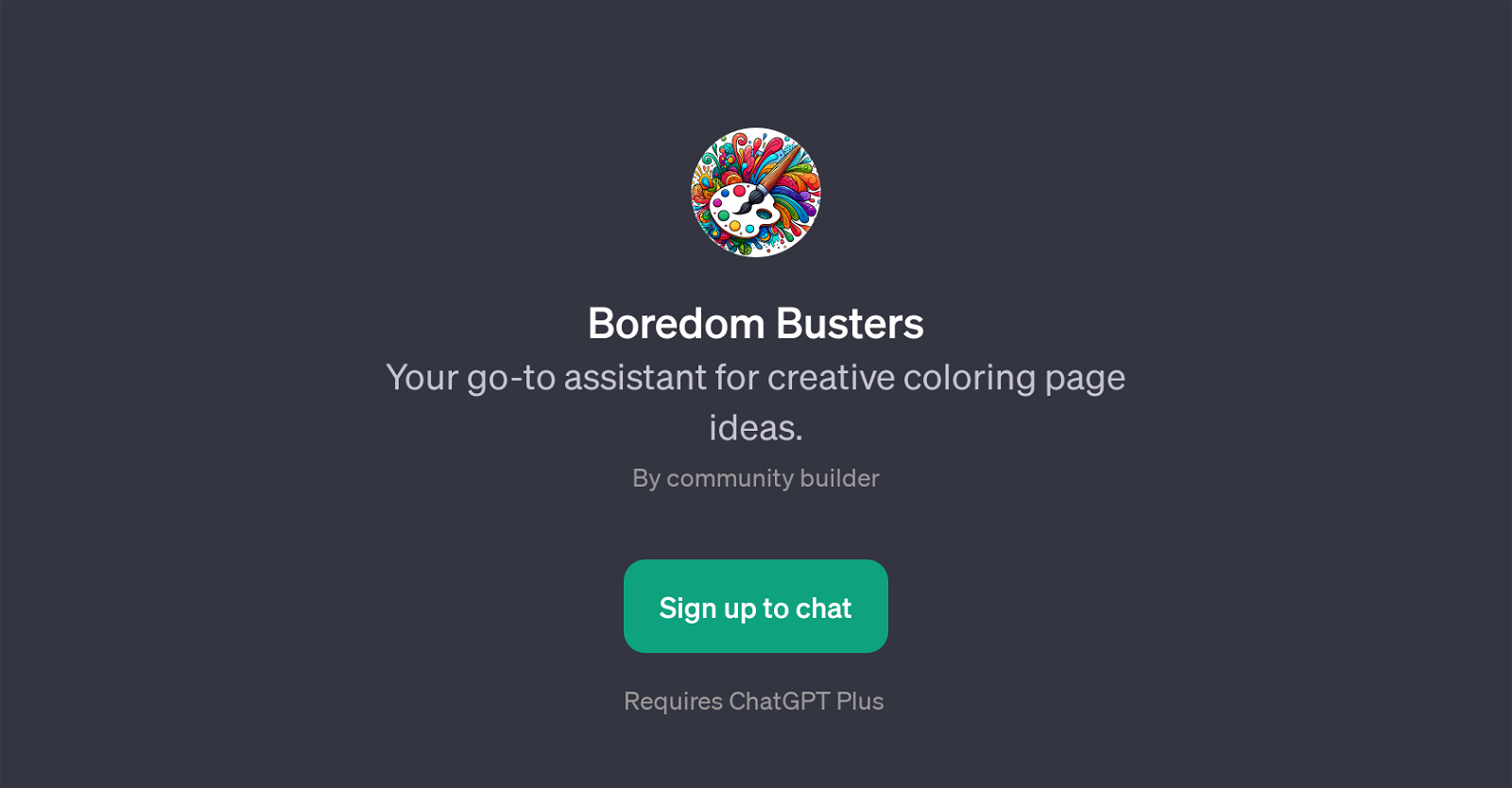 Boredom Busters website