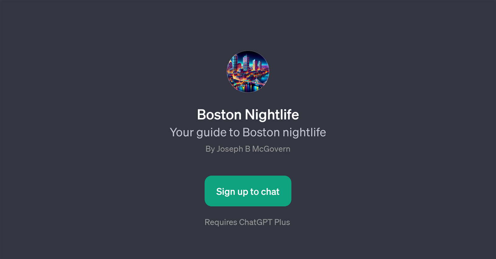 Boston Nightlife website
