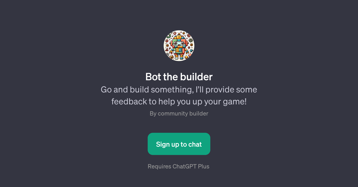 Bot the Builder website