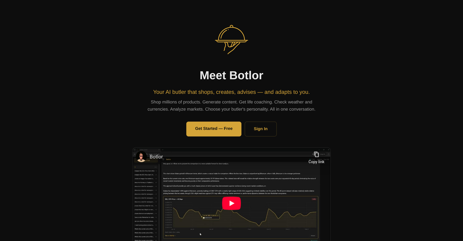 Botlor website