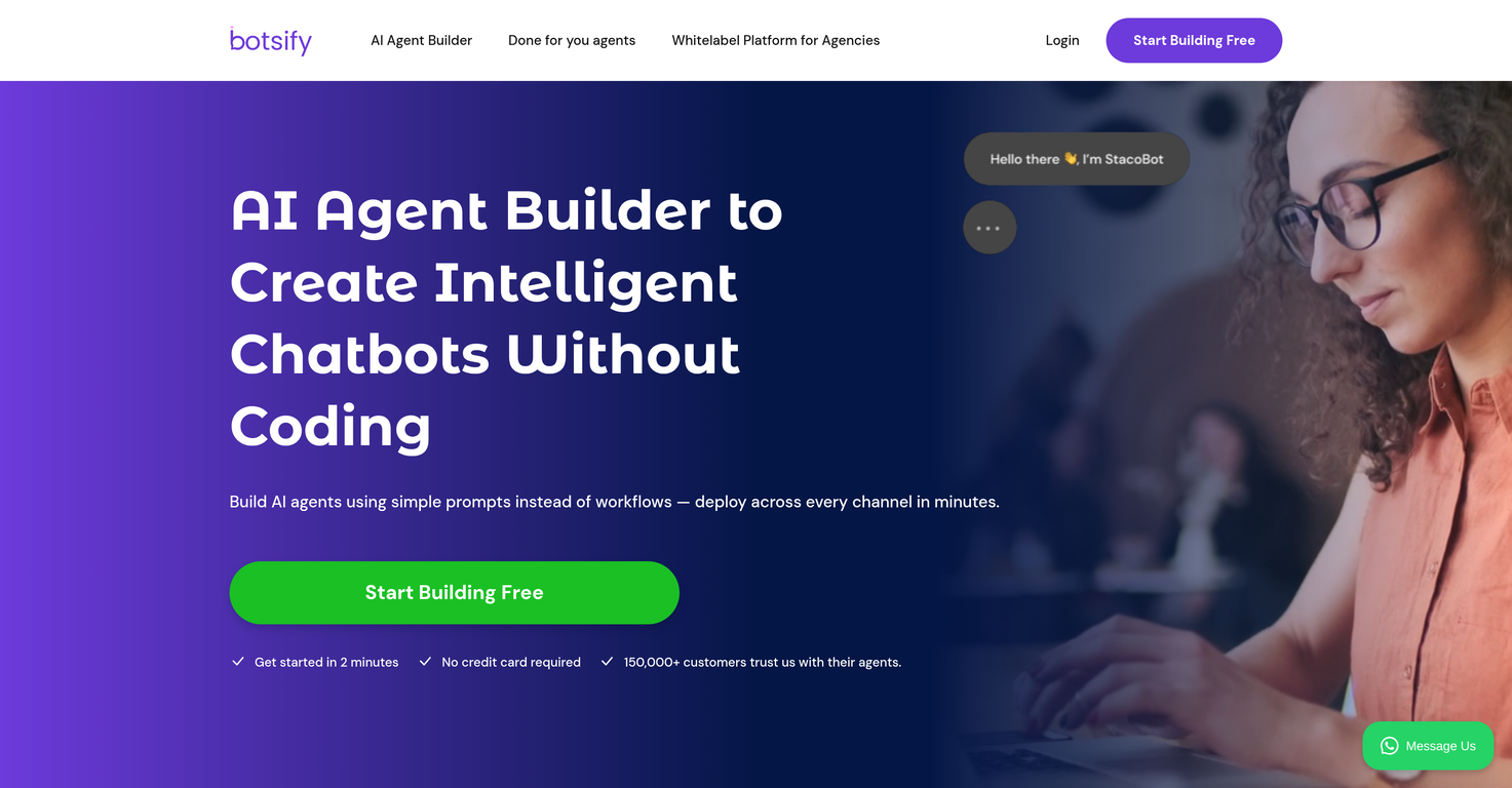 Botsify website