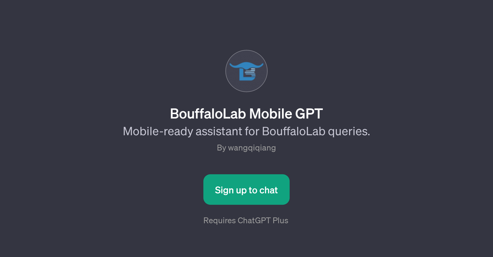 BouffaloLab Mobile GPT website