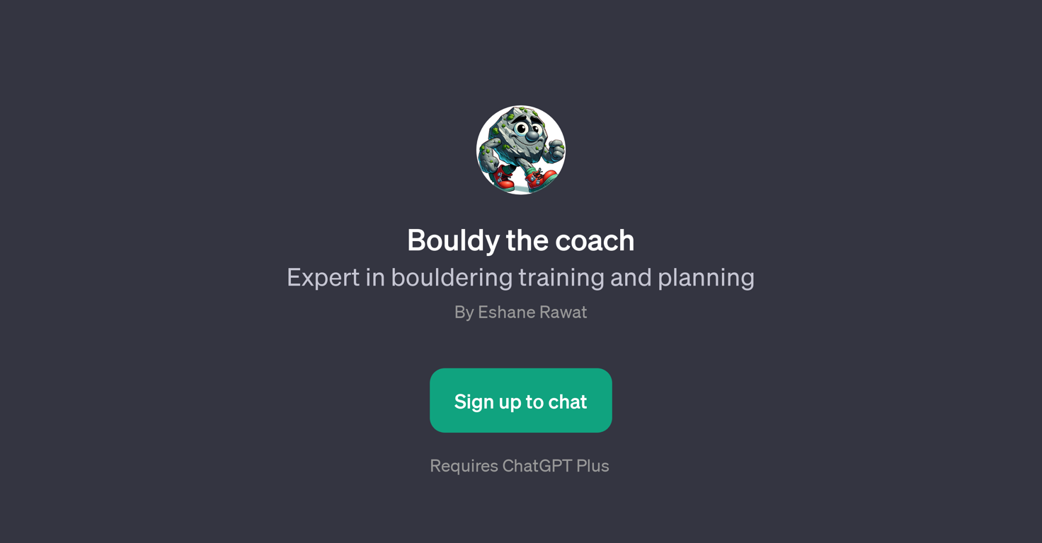 Bouldy the Coach website