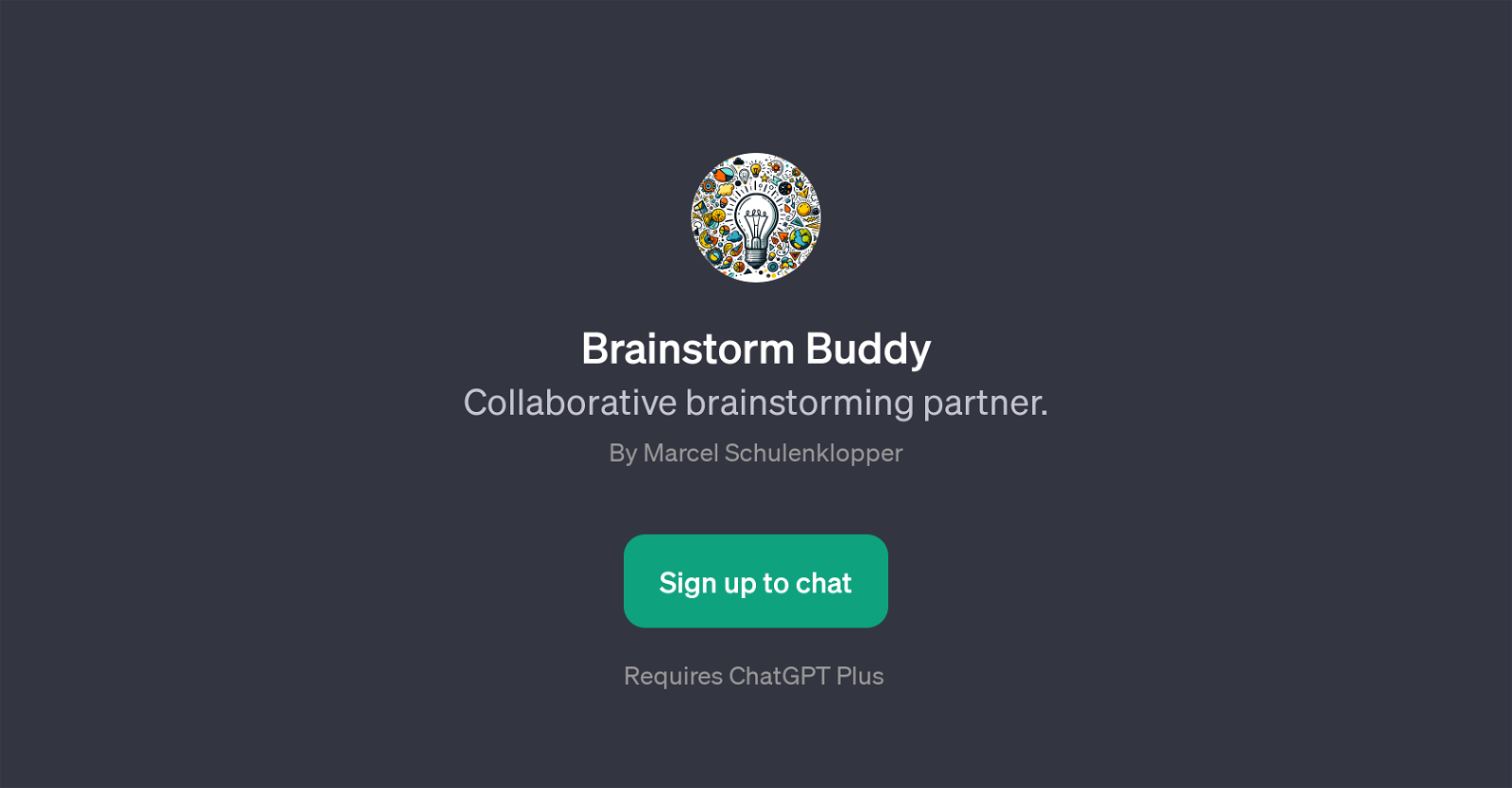 Brainstorm Buddy website