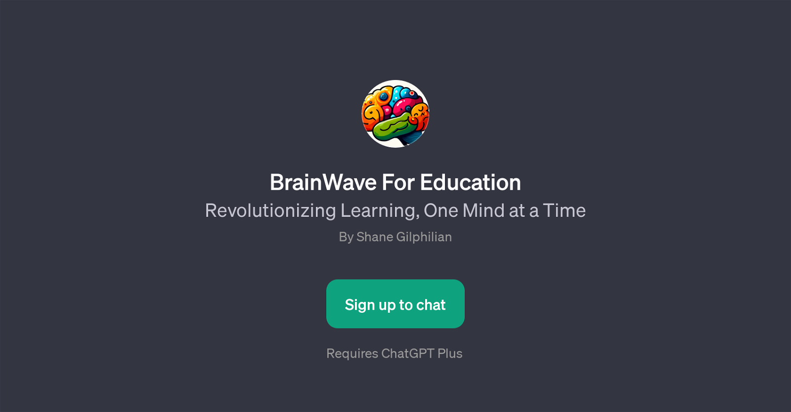 BrainWave For Education website