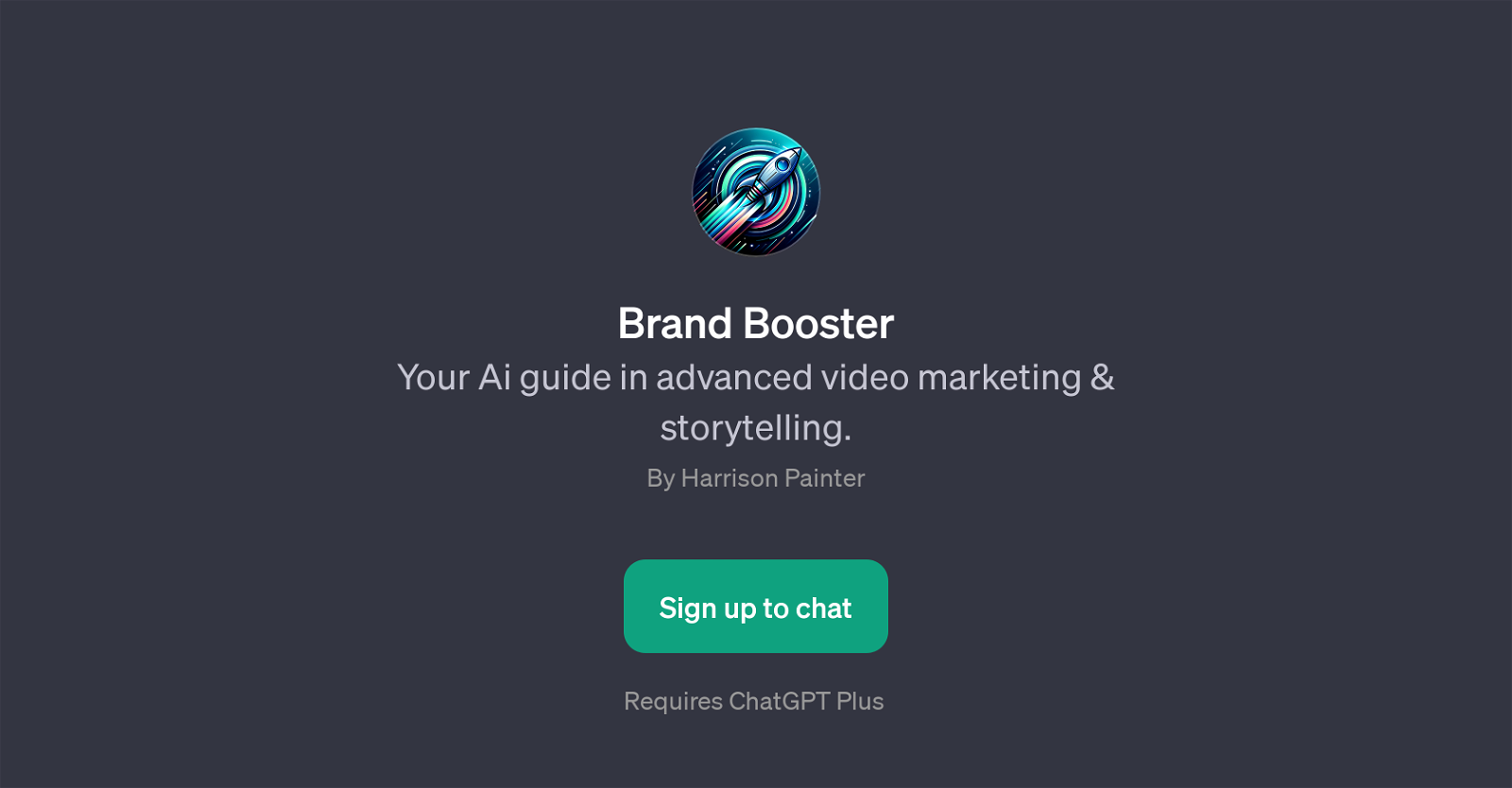 Brand Booster website