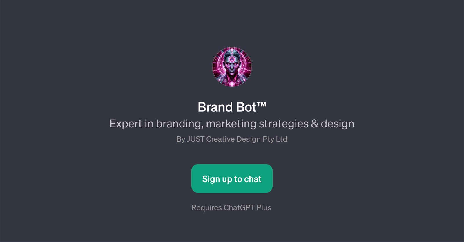 Brand Bot website