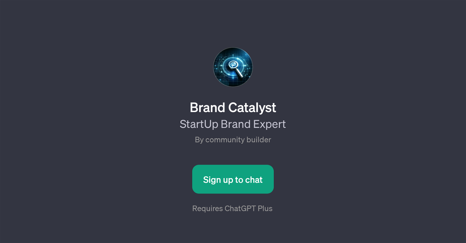 Brand Catalyst website