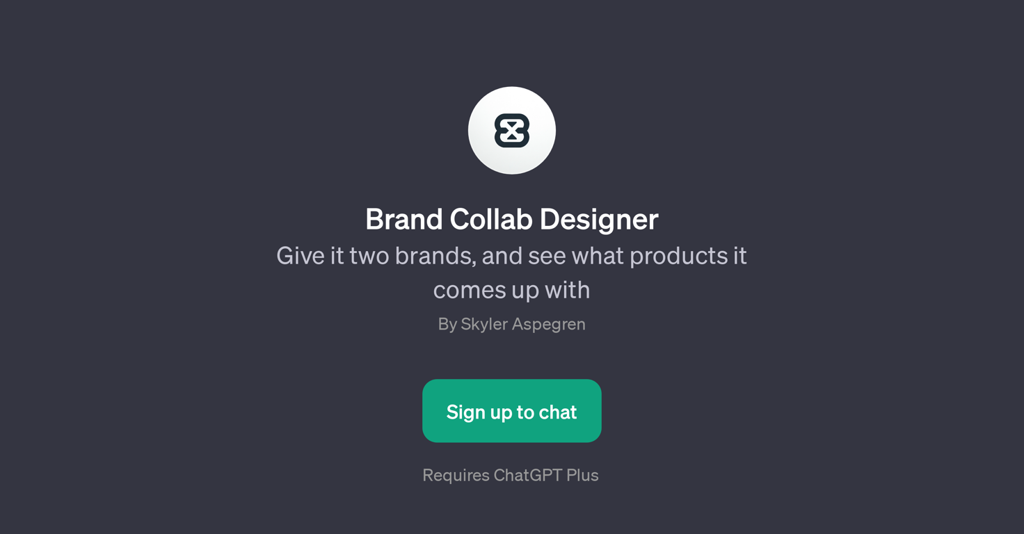 Brand Collab Designer website