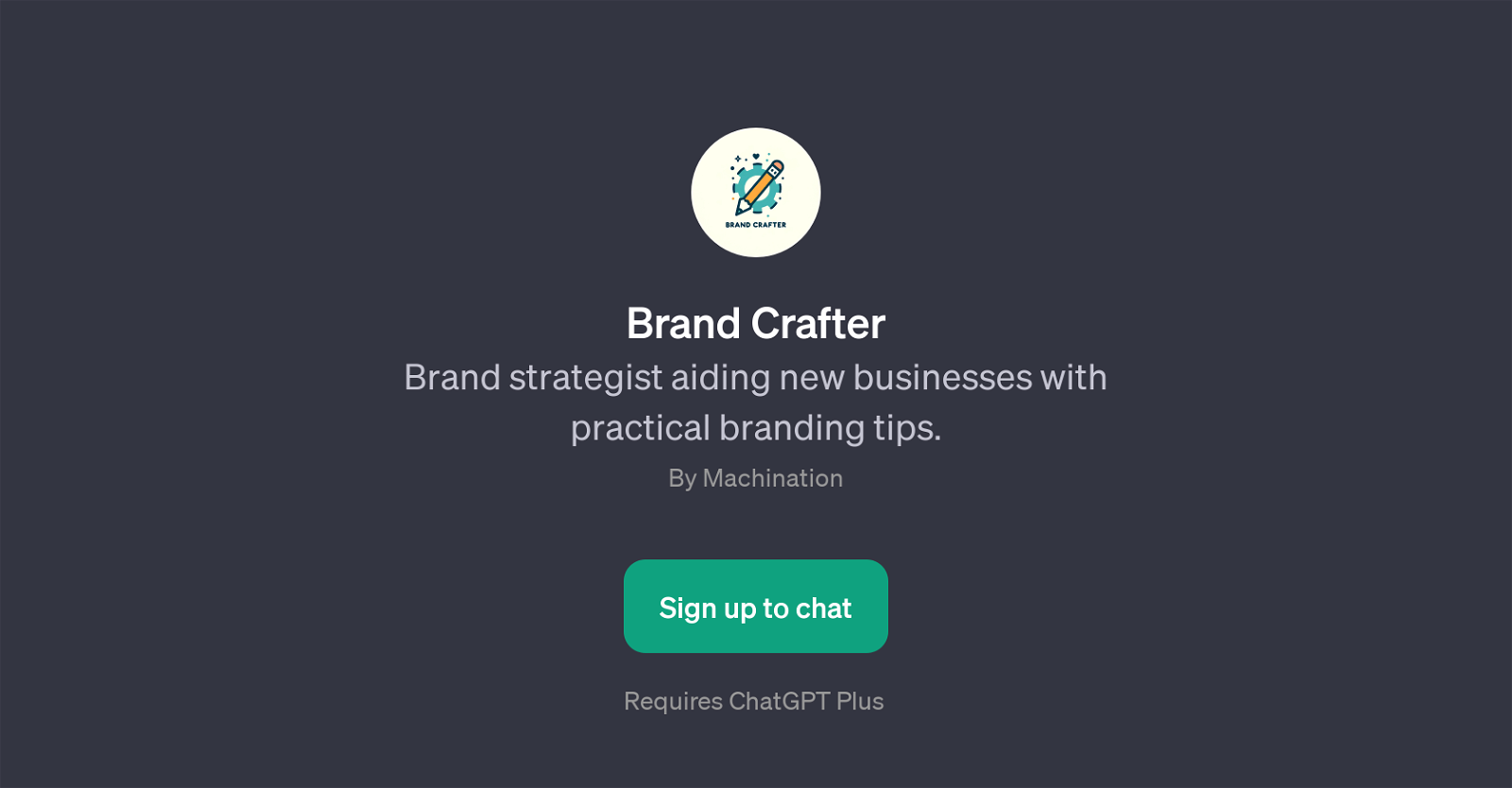 Brand Crafter website