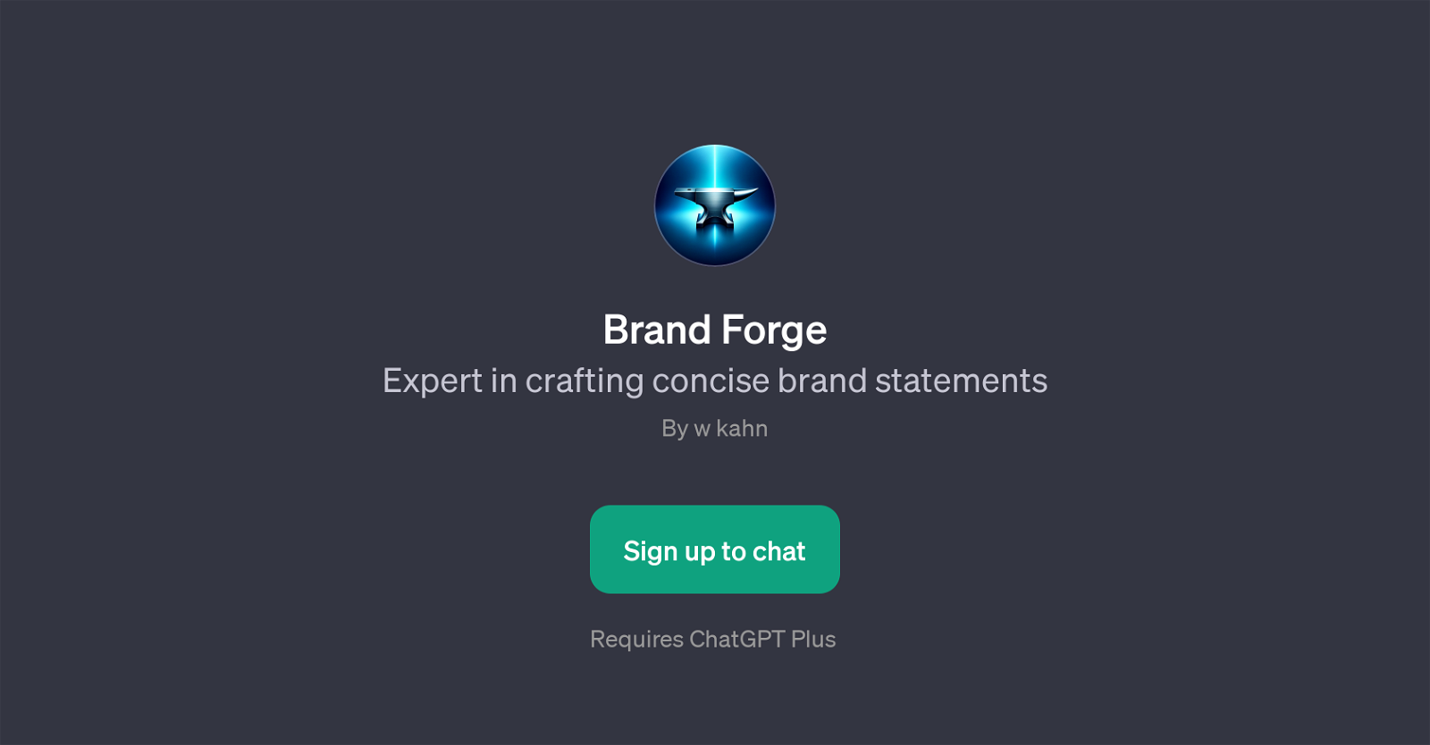 Brand Forge website