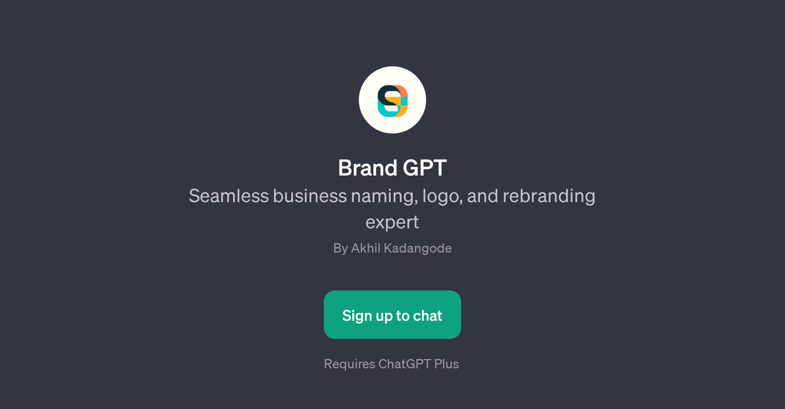 Brand GPT website