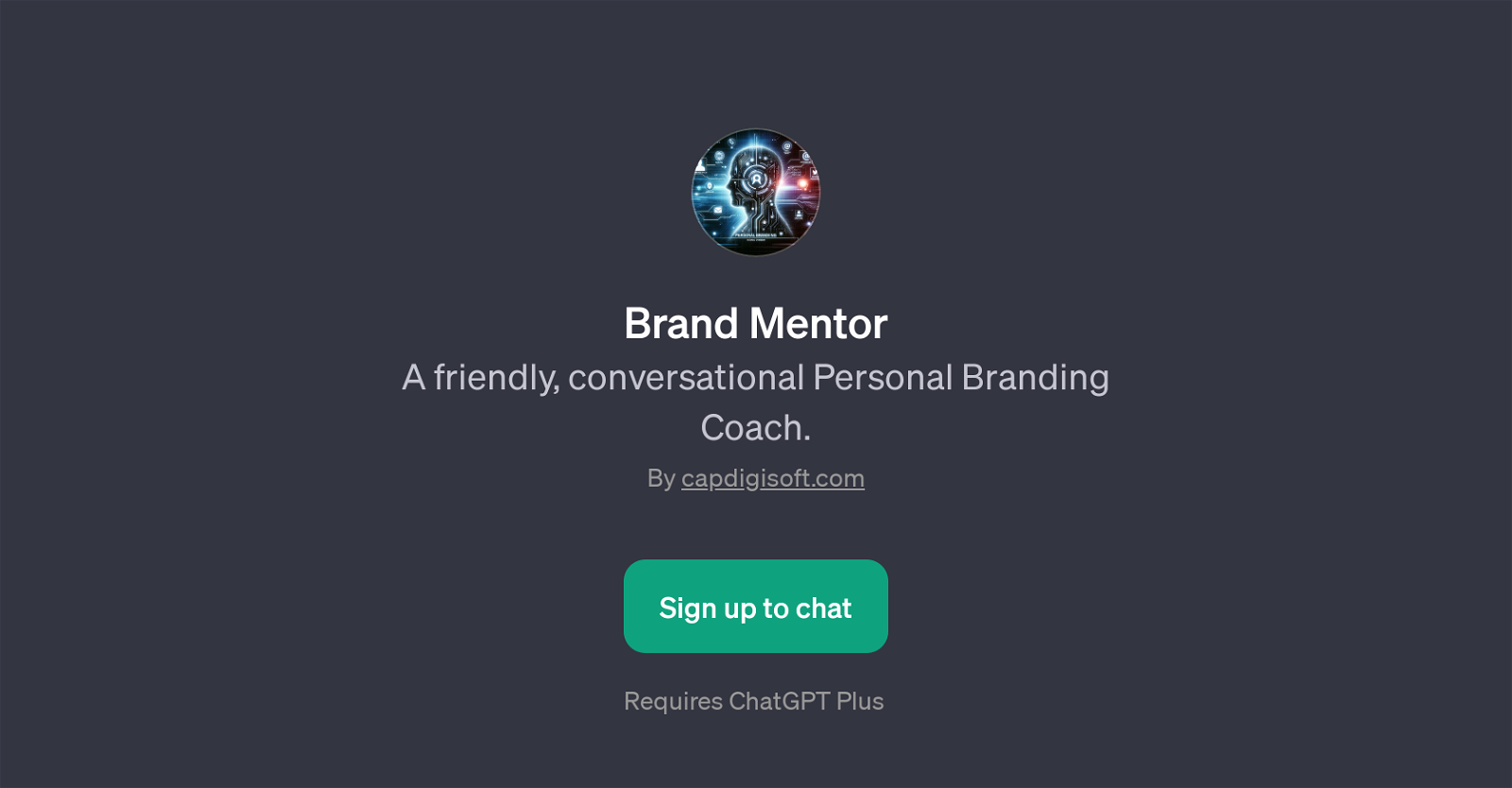 Brand Mentor website