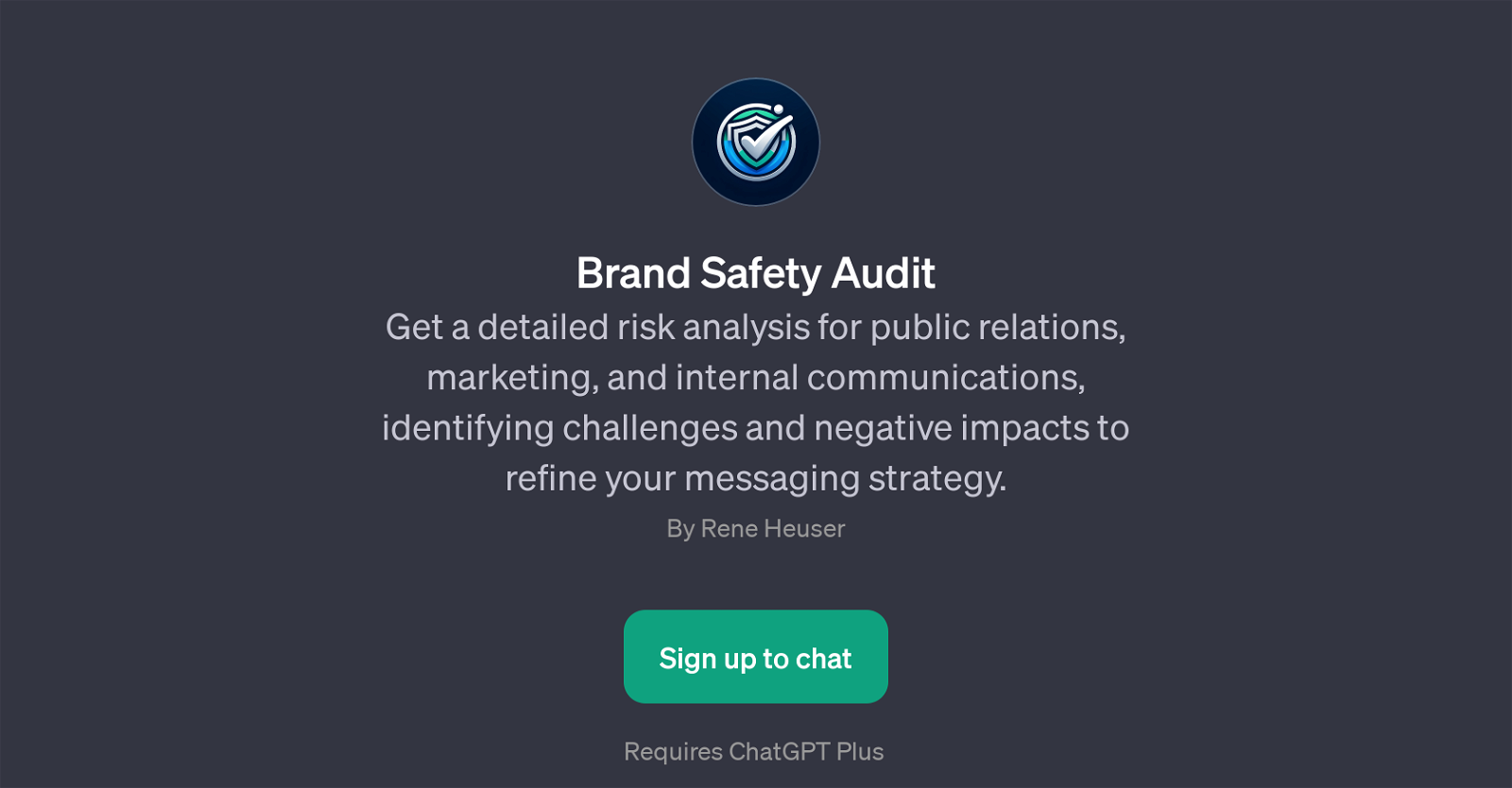 Brand Safety Audit website