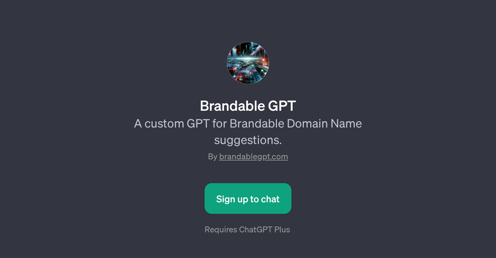 Brandable GPT website