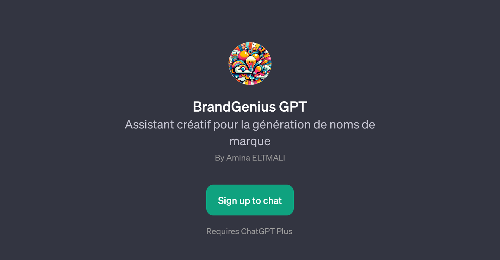 BrandGenius GPT website