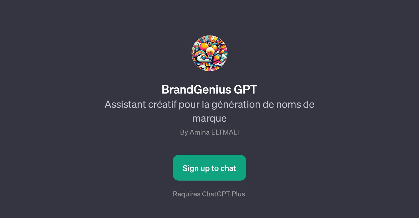 BrandGenius GPT website