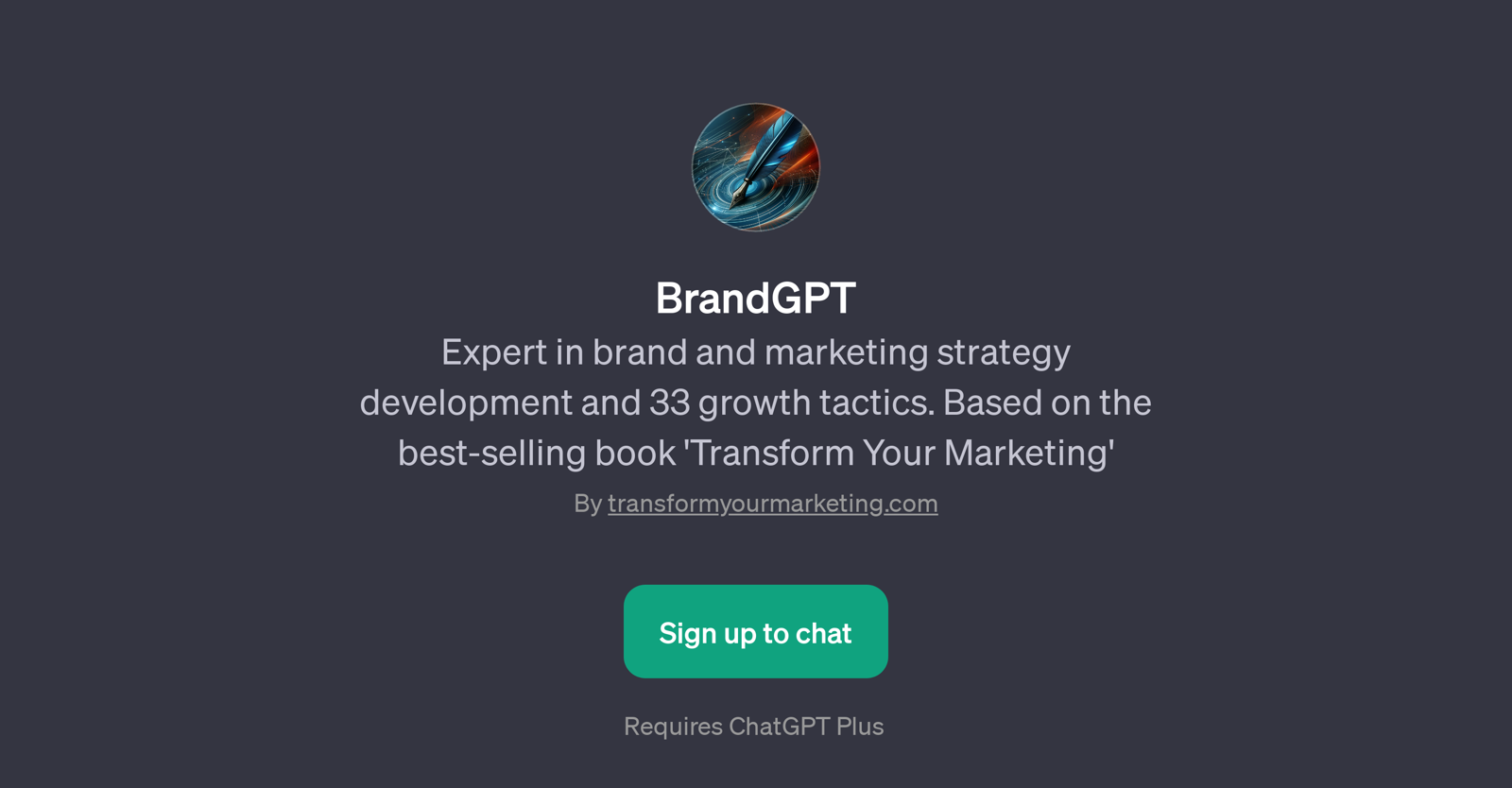 BrandGPT website