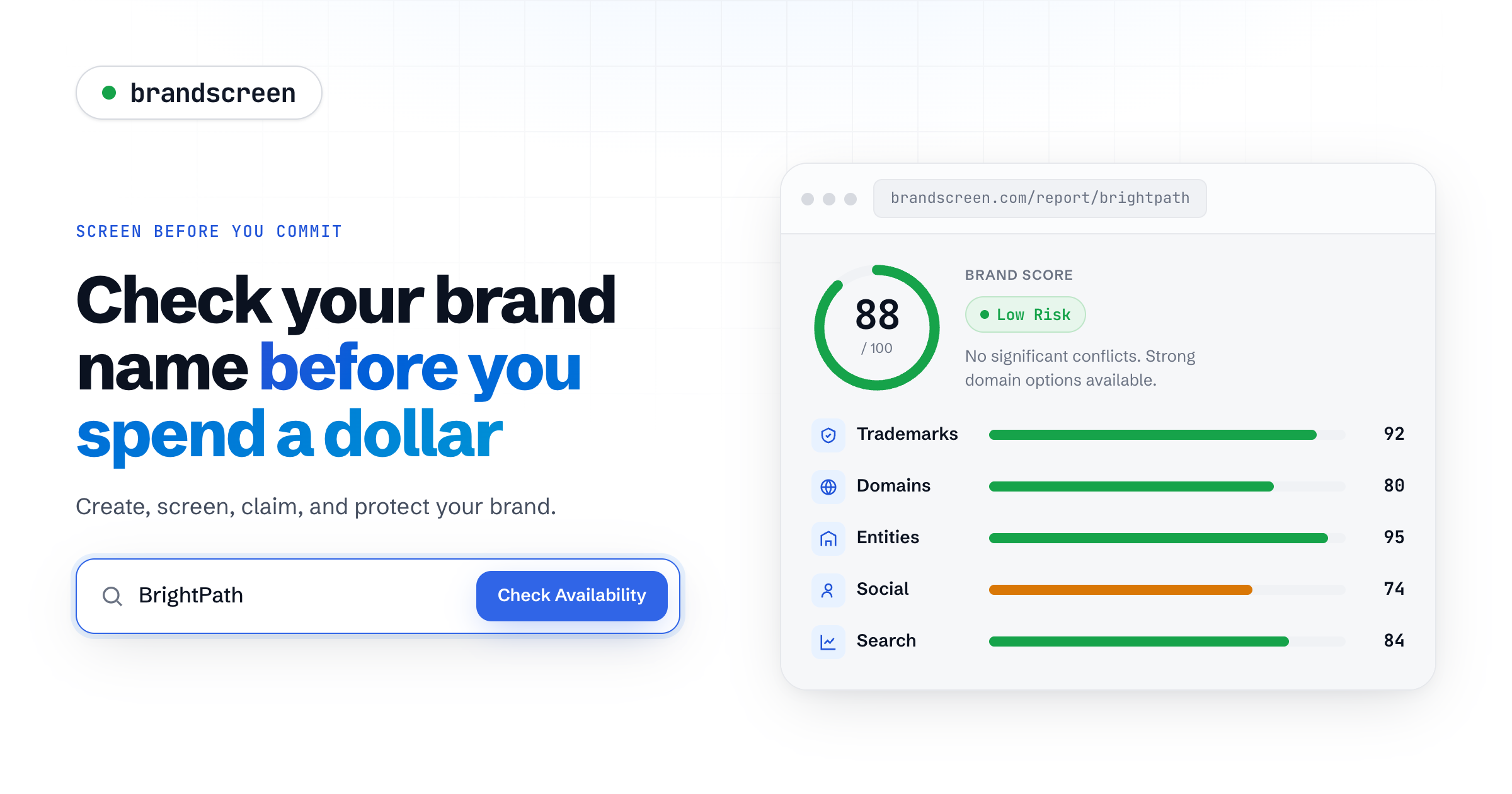 BrandScreen screenshot 1 BrandScreen screenshot 1
