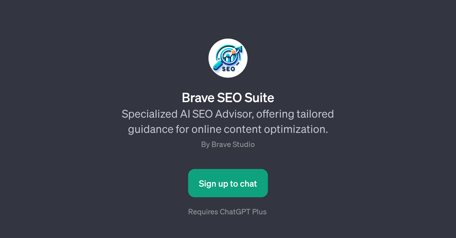 Brave SEO Suite website