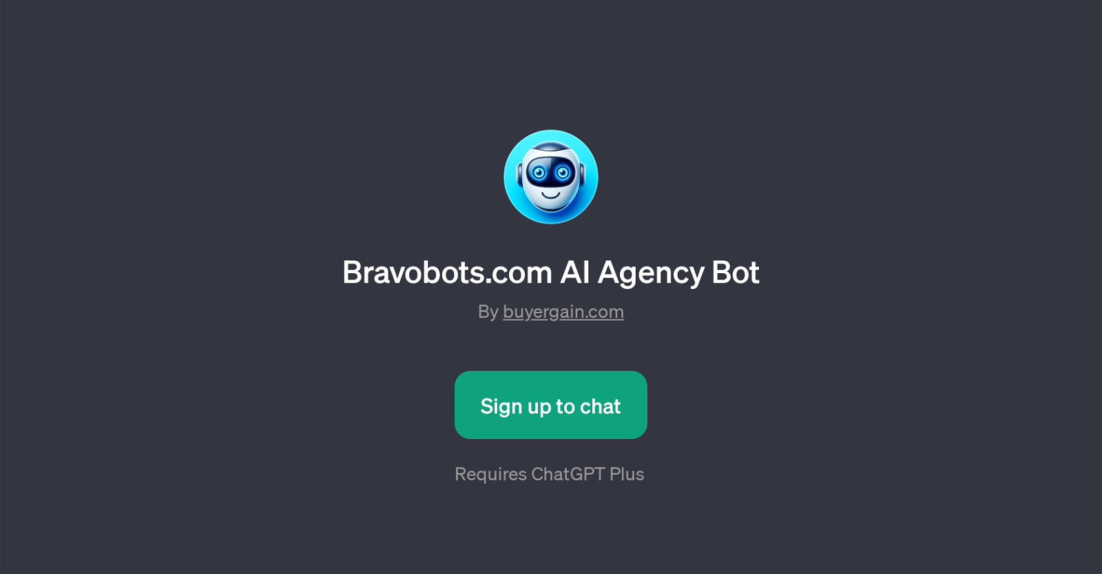 Bravobots.com AI Agency Bot website