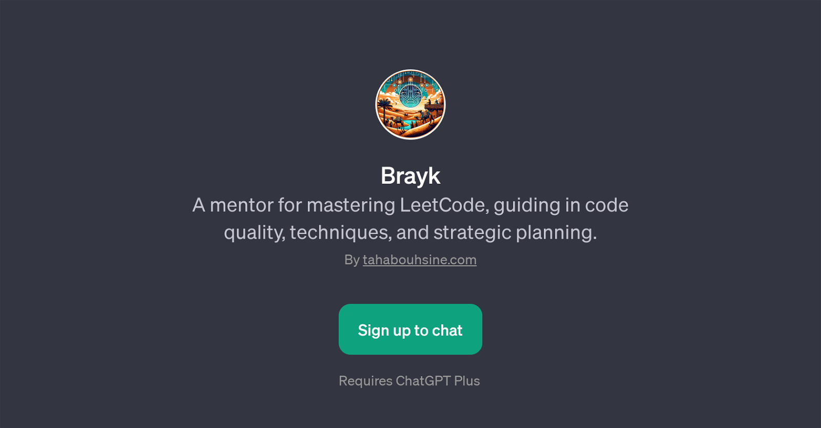 Brayk website