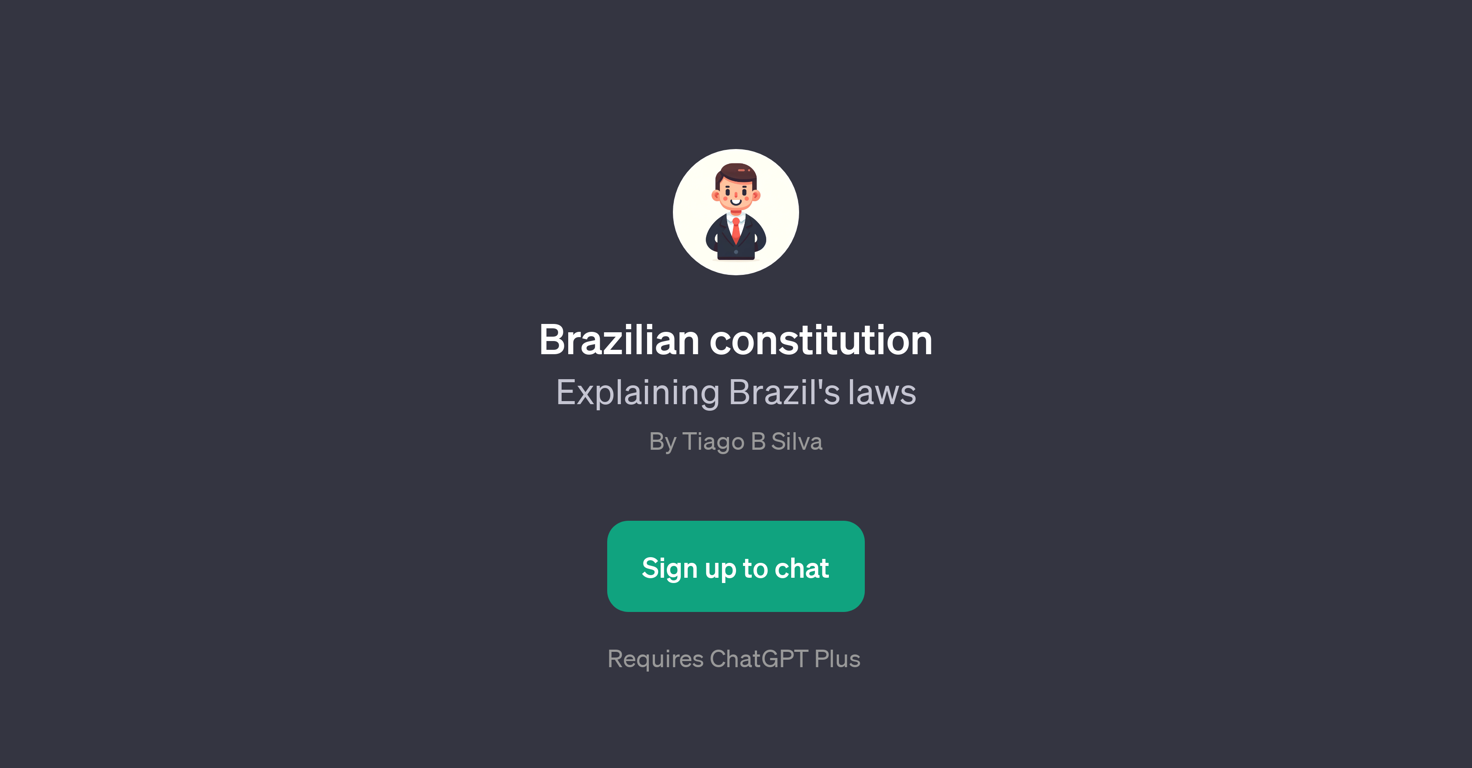Brazilian constitution website