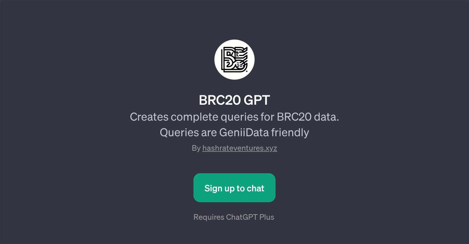 BRC20 GPT website