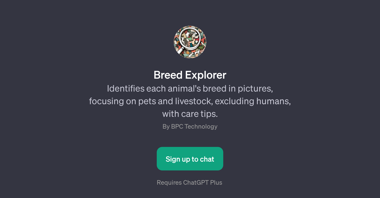 Breed Explorer website