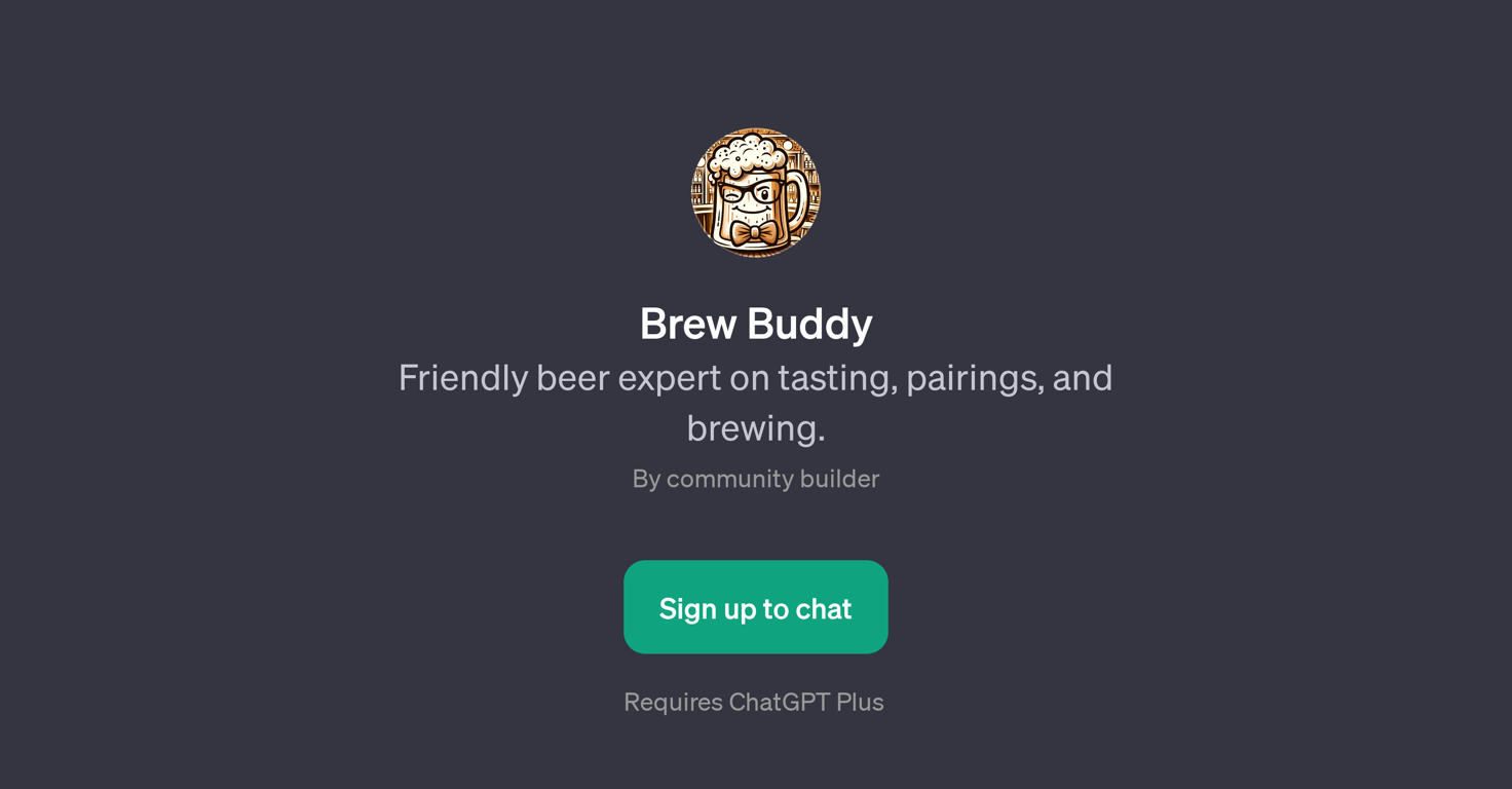 Brew Buddy website